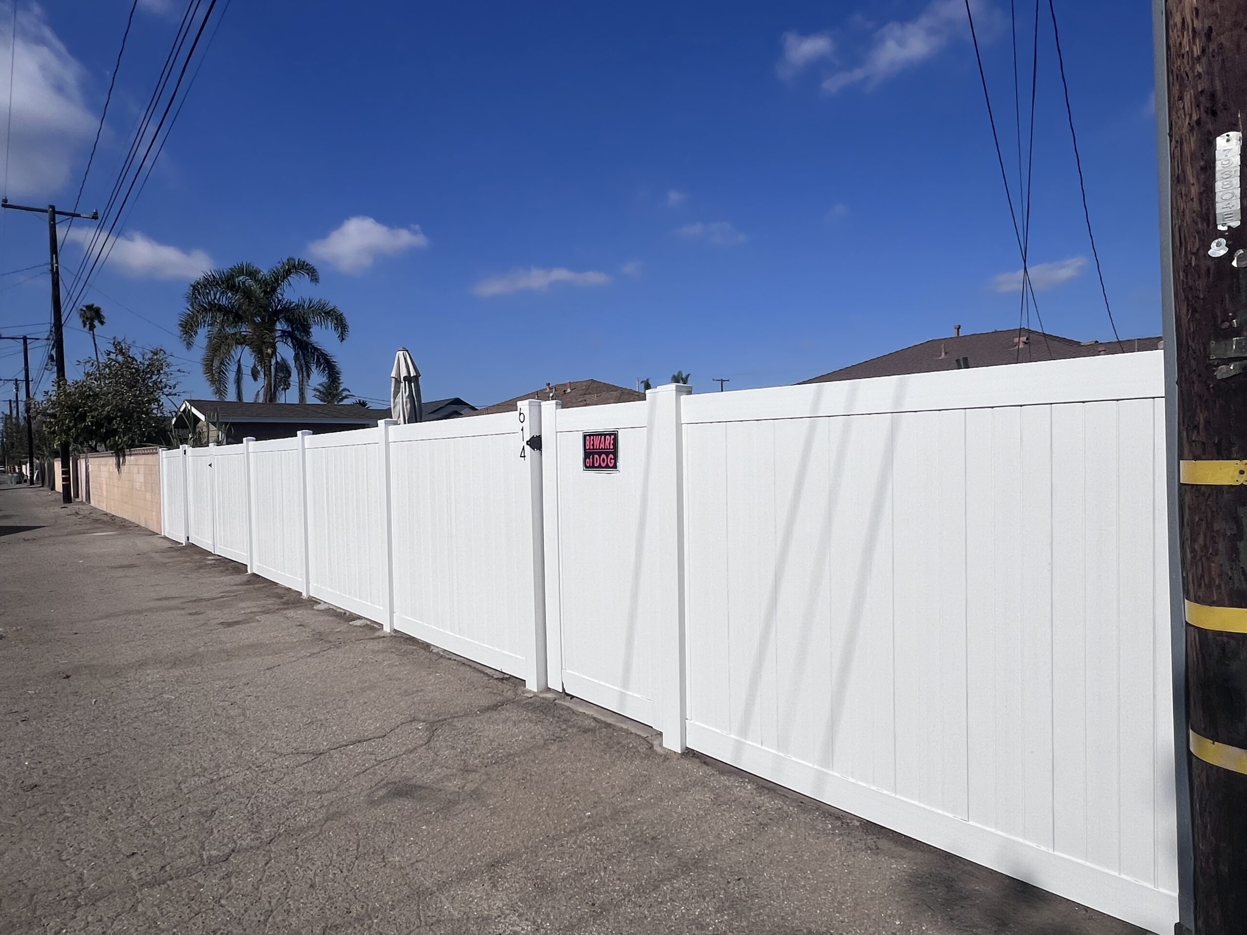 Transforming Privacy: A Vinyl Fence Upgrade in Oxnard, CA